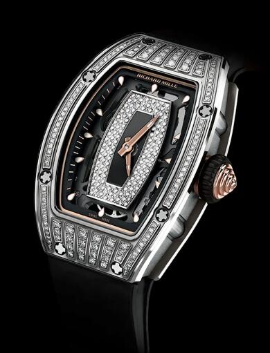 Replica Richard Mille RM 07-01 Ladies White Gold Diamonds Watch